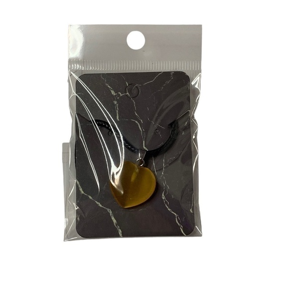 Crystal heart necklace - Picture 4 of 6